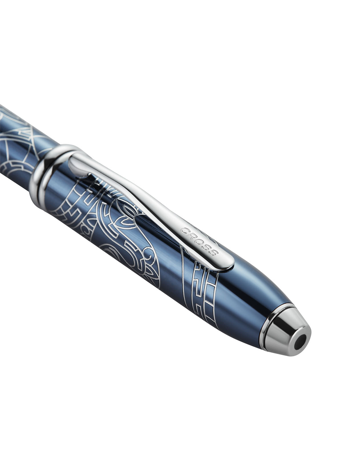 Townsend® Zodiac Year of the Snake Blue Lacquer Ballpoint Pen