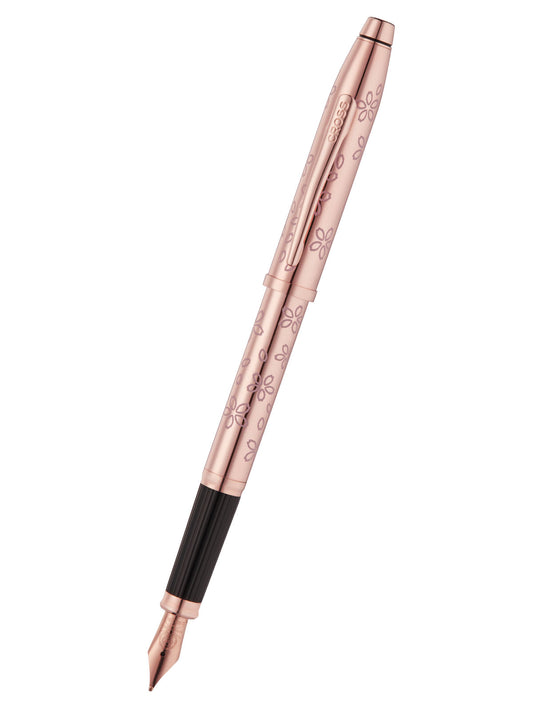 Century® II Cherry Blossom Rose Gold Plated Fine Nib Fountain Pen
