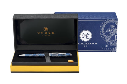 Townsend® Zodiac Year of the Snake Blue Lacquer Ballpoint Pen